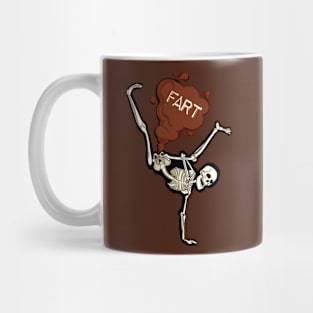 Funny Skeleton dance - fart like no one can smell it Mug